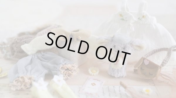 Photo17: Lamb Candy Set-lamb puppet in grey (17)