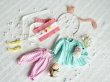 Photo1: Girl's Sweet Summer Set -5 pieces Blythe Size (1)