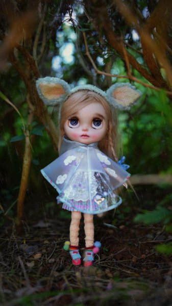 Photo6: rainbow pompom socks ( of Tulips in the Rain ) (6)