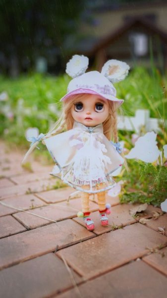 Photo5: rainbow pompom socks ( of Tulips in the Rain ) (5)