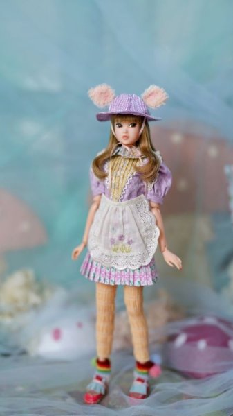 Photo12: rainbow pompom socks ( of Tulips in the Rain ) (12)