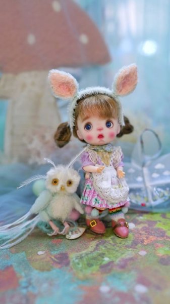 Photo16: lamb ears headband (of Tulips in the Rain) (16)