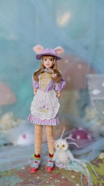 Photo13: rainbow pompom socks ( of Tulips in the Rain ) (13)