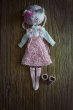 Photo13: Pink handmade kitty snow boots (French Cream Cake Dress in pink) (13)