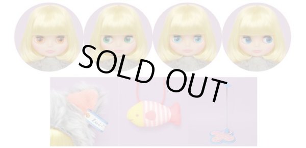 Photo6: Ready to ship Neo Blythe Doll  “Zoe and her pet fish”  (6)