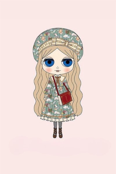 Photo11: ready to ship Neo Blythe “Kendra the Bibliophile”  (11)