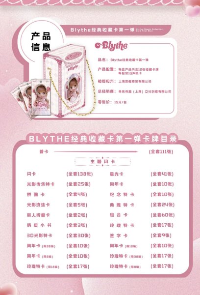 Photo5: Blythe Classic Collectible Cards - Series 1 （ a box  ) (5)